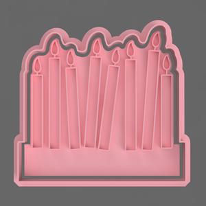 COOKIE AND FONDANT CANDLE CUTTERS
