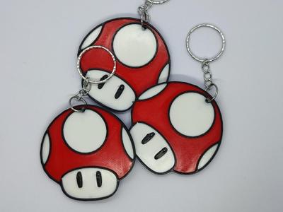 Super Mario Bros Toad Keychain Set