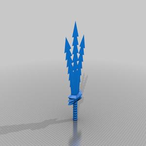BOW TRI supreme tripple blade sword 