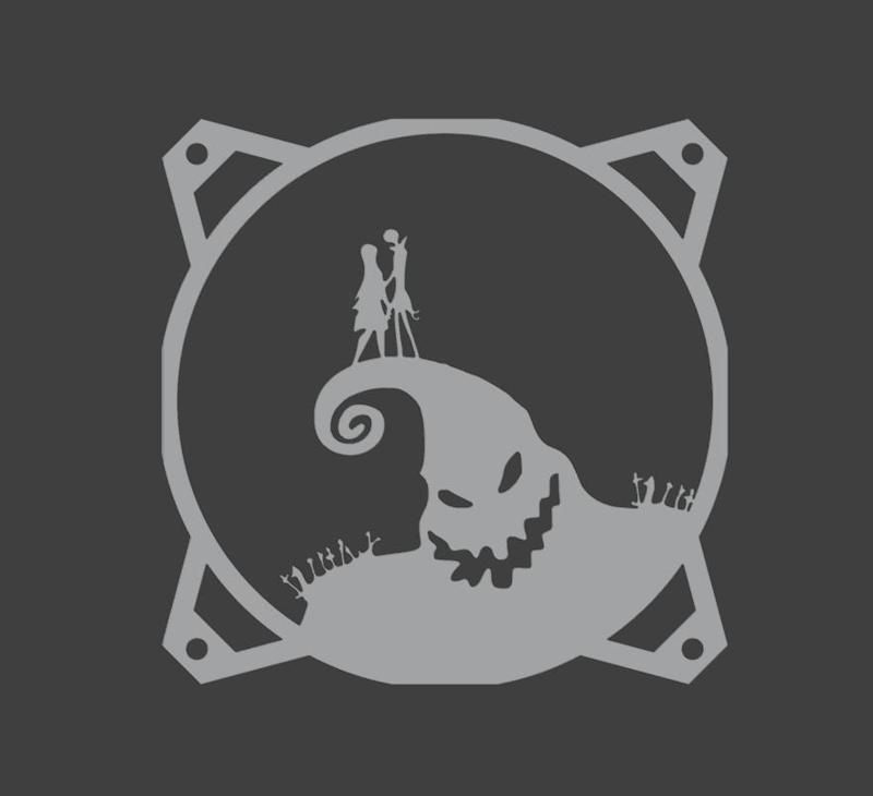Nightmare Before Christmas fan cover