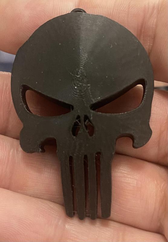 Punisher Keychain