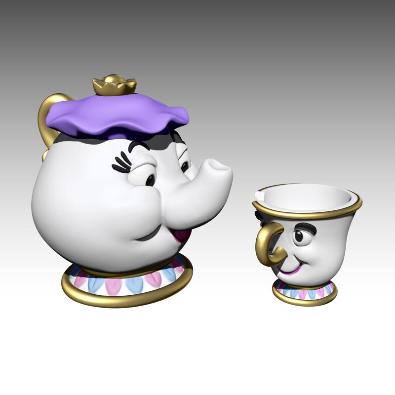 Mrs. Potts and Chip