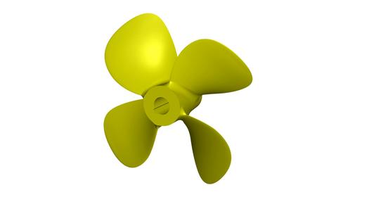 4 Blade Boat Propeller