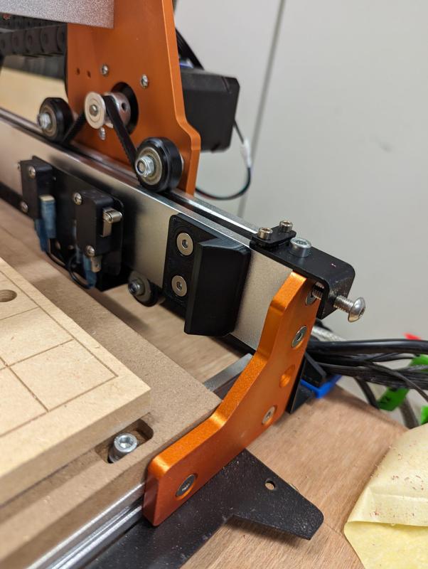 Foxalien Masuter Pro 450mm Y axis Limit switch mod