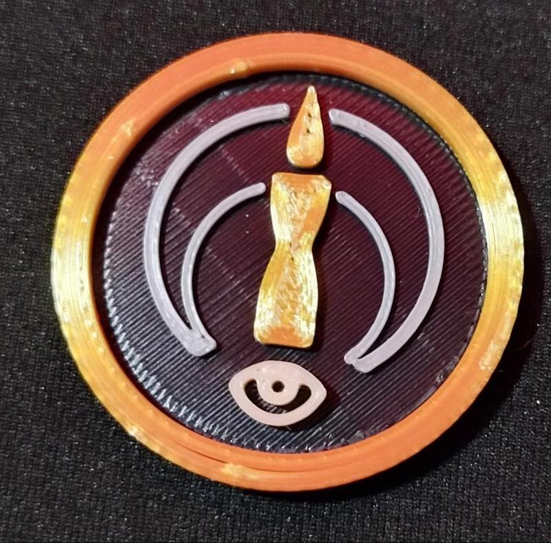 RPG Symbols: God of Writing Symbol - Deneir STL