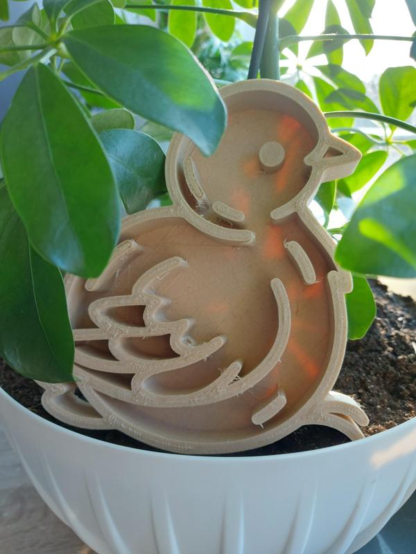 Easter chick decor
