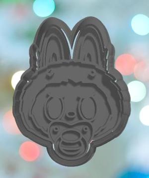 Baby Labubu Cookie Cutter