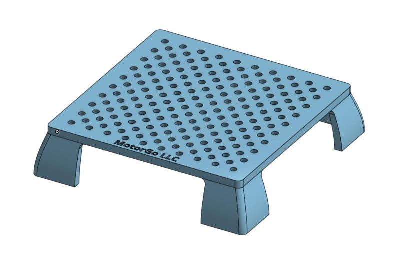 MotorGo 10x10 cm Test Stand Base