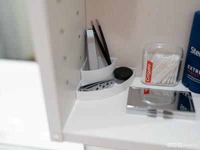 Simple Bathroom Cabinet Organizer
