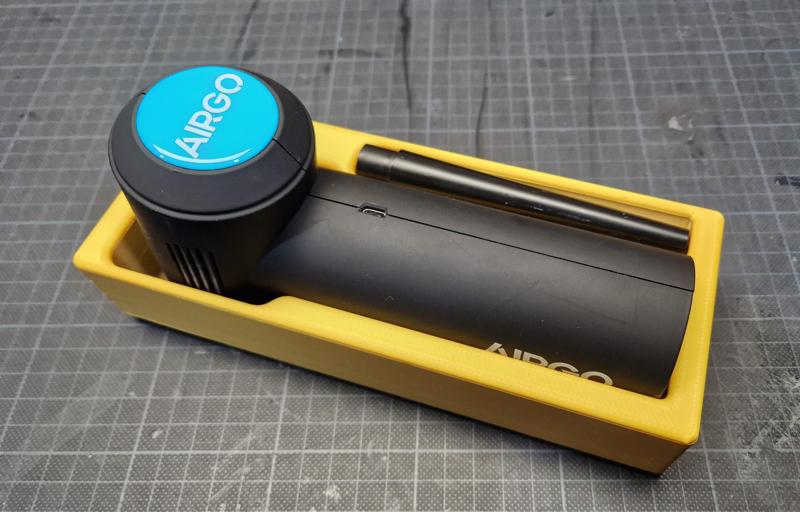 Gridfinity storage for IT Dusters AirGo V8