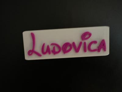 Ludovica Disney Magnet
