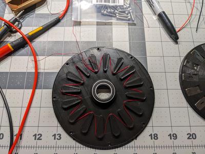 Serpentine Coil Stator