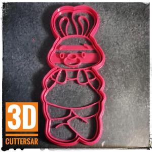 STANDING RABBIT, COOKIE CUTTER