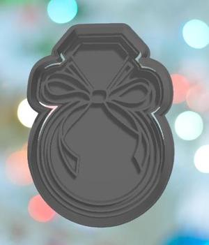 Wedding Ring With Bow Cookie Cutter
