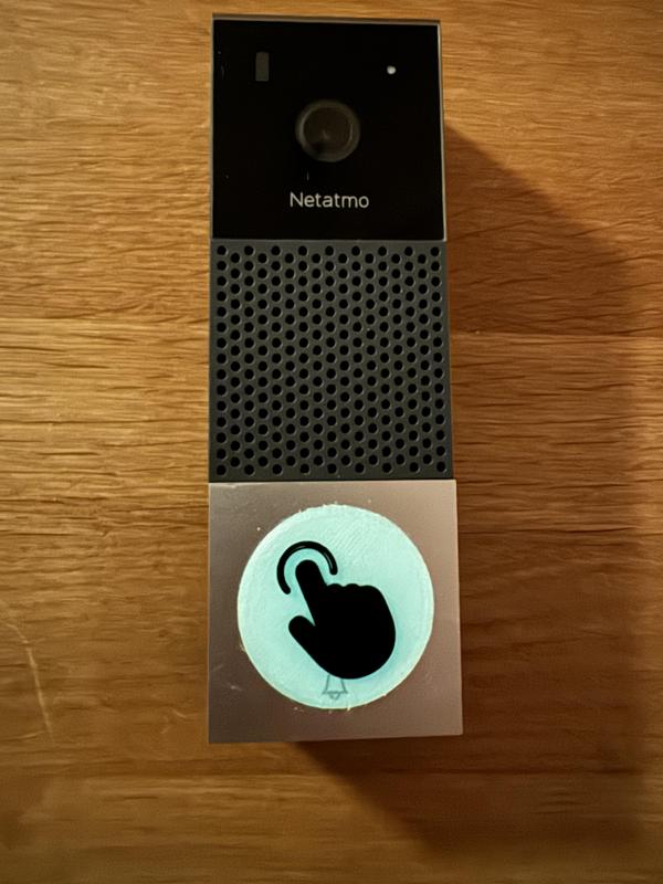 Netatmo Video Doorbell button