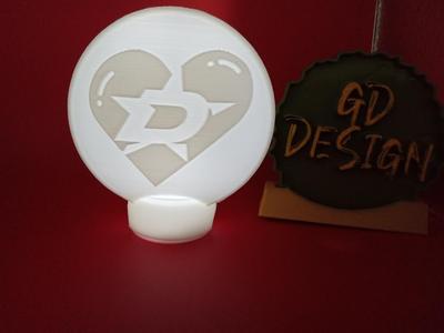 DALLAS STARS VER 2 HOCKEY LIGHT
