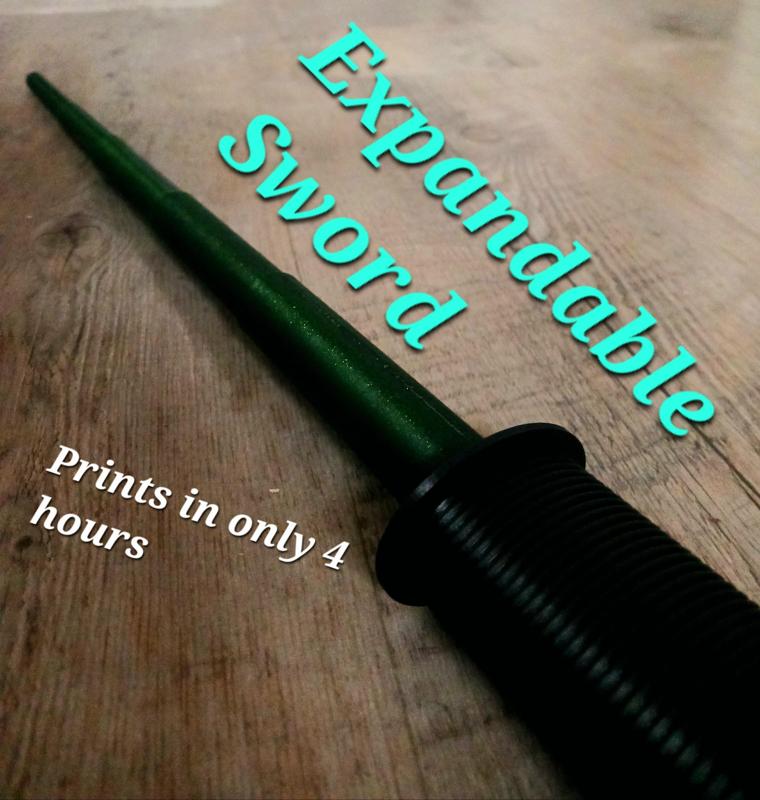 Collapsing sword Collapsing sword