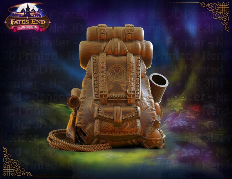 Ranger's Pack Dice Tower - SUPPORT FREE!