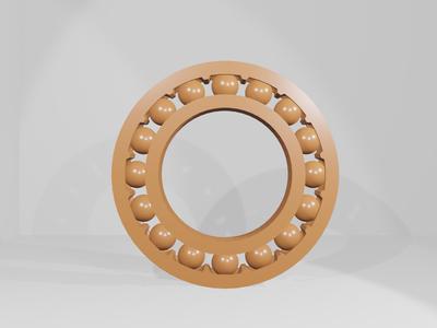 Print in place 16008 ball bearing