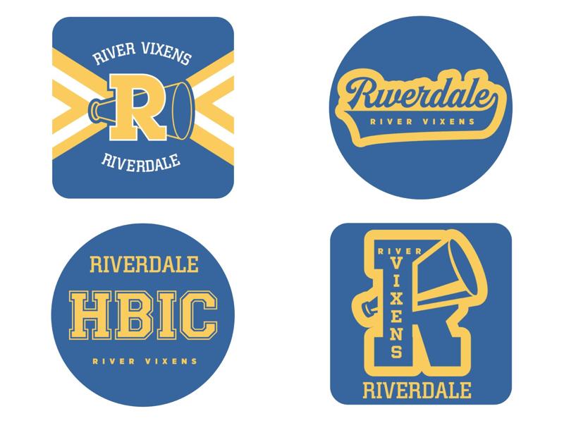 Riverdale River Vixens Cheerleading Coasters