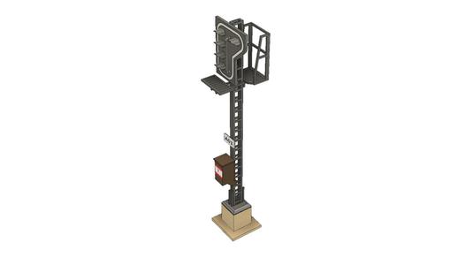 Belgian modern railroad signal scale H0 1:87