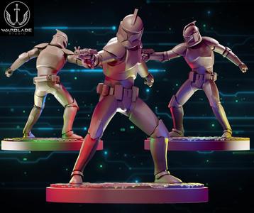 star wars shatterpoint clone 1 presupported included
