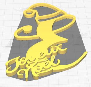 christmas decoration letter E