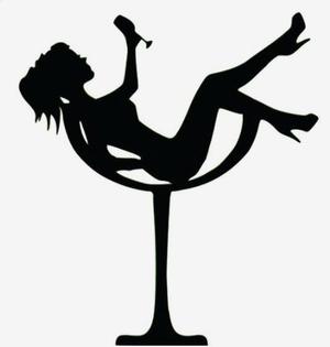 cake topper woman cup