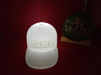 Seattle Mariners Ver 2 3D BASEBALL CAP LIGHT