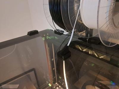 Voron 2.4 Top panel  bowden passthrough (Sharkfin)