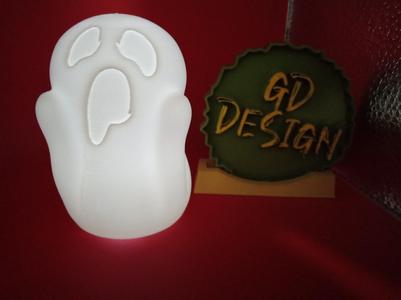 Ghost Scream Halloween Ghost Lights