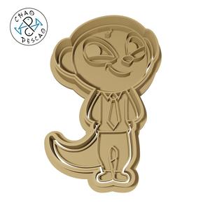 Chief Komiya Aggretsuko (no 2) - Cookie Cutter - Fondant - Polymer Clay