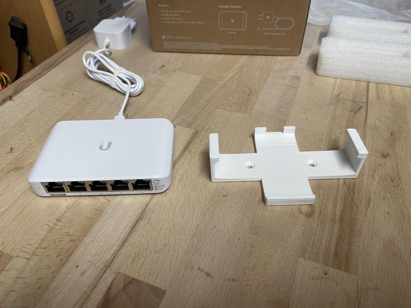 Bracket for Ubiquiti USW-Flex-Mini 5 Port Switch
