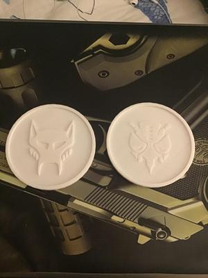 Transformers beast wars maximal, predacon coaster set