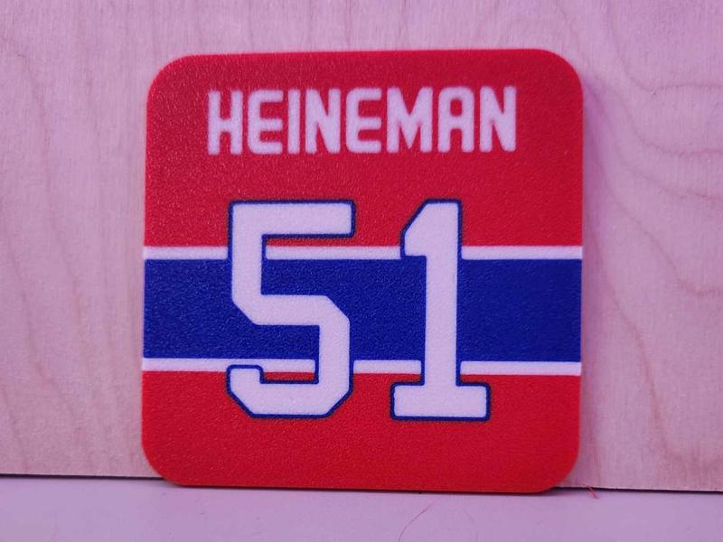 NHL Coaster - RHETT HEINEMAN