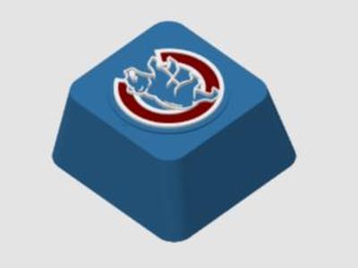 Cubs Keycap