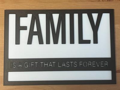 family wall art