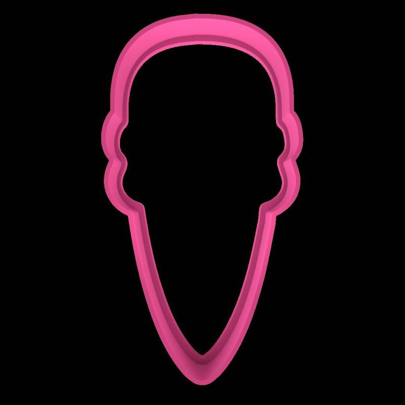 Cucurucho Cookie Cutter