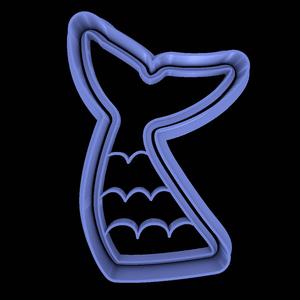 Mermaid Tail Cookie Cutter