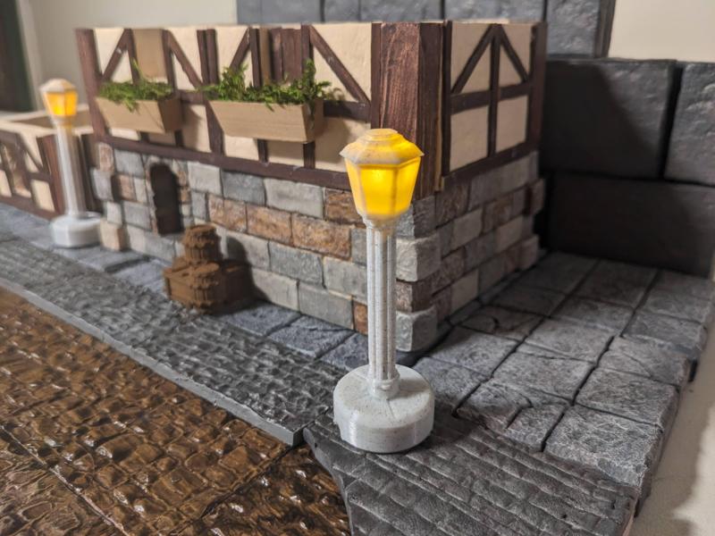 LED Lamp Post Scatter for DnD