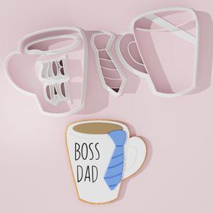 Boss Dad #1 Cookie Cutter