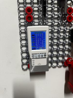 Air quality detector mount for multiboard