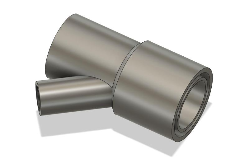 Washing machine and dryer drain connector