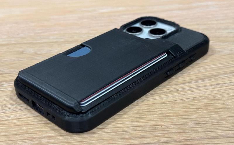 iPhone 15 Pro Magsafe Wallet Foldout Case