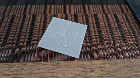 Puzzle coaster for drinks