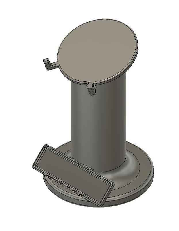 Stojanek na fosilie/kameny --- trilobit/fossil/stone stand