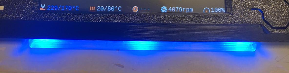 MK4 Status-LED-bar V.3 Upgrade (Remix) (Smaller version)