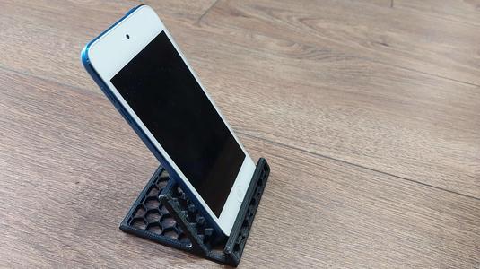 Honeycomb phone stand