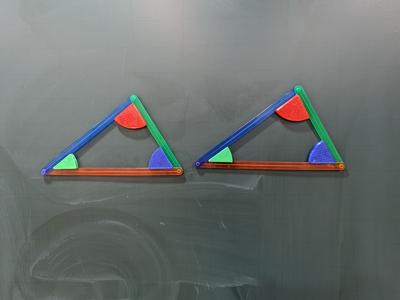 Angle marks for triangle congruence