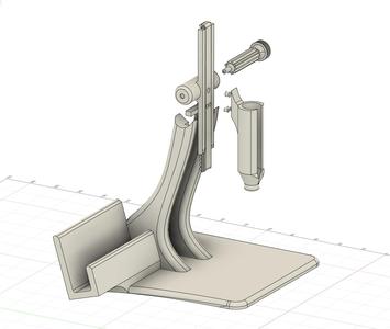 Quimic otoscope support